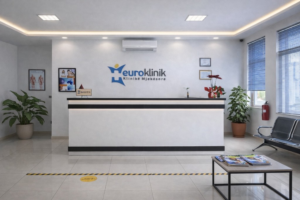 Recepsioni Euroklinik — Klinikë Mjekësore