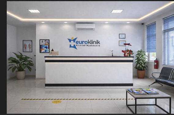 Recepsioni Euroklinik — klinikë mjekësore